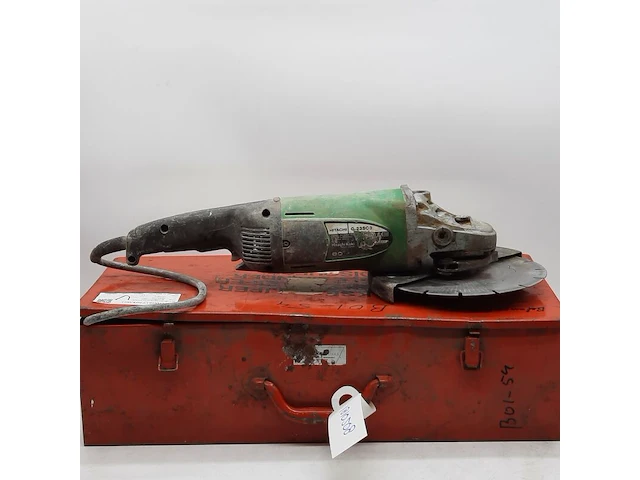 Haakse slijpmachine, hitachi, g 23sc3, 0 - afbeelding 4 van  11