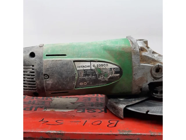 Haakse slijpmachine, hitachi, g 23sc3, 0 - afbeelding 6 van  11