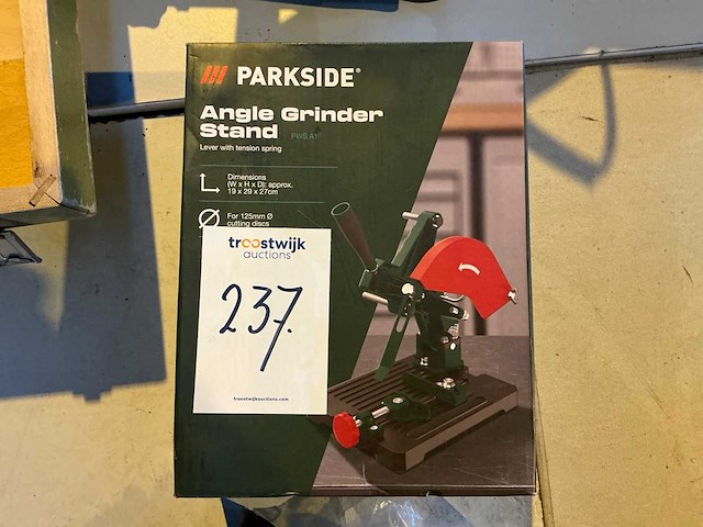 Haakse slijpmachine met standaard - afbeelding 4 van  4