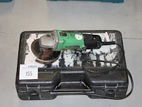 Haakse slijptol hitachi nn met koffer