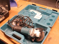 Haakse slijptol makita ga5030r in kunststoffen koffer. - afbeelding 2 van  2