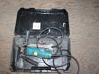 Haakse slijptol makita in koffer, incompleet.