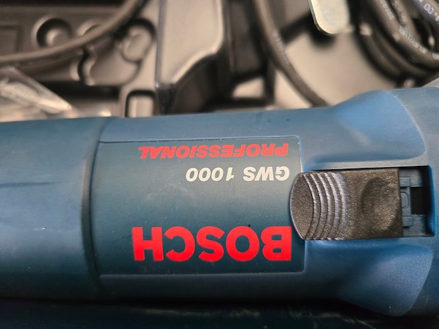 Haakseslijper bosch professional, gws 1000 - afbeelding 2 van  5