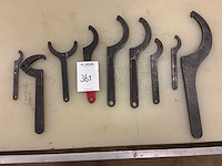 Haaksleutel (9x) - afbeelding 1 van  3