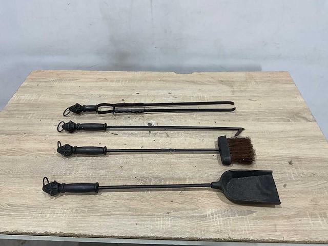 Haard set 4 delig - afbeelding 3 van  6