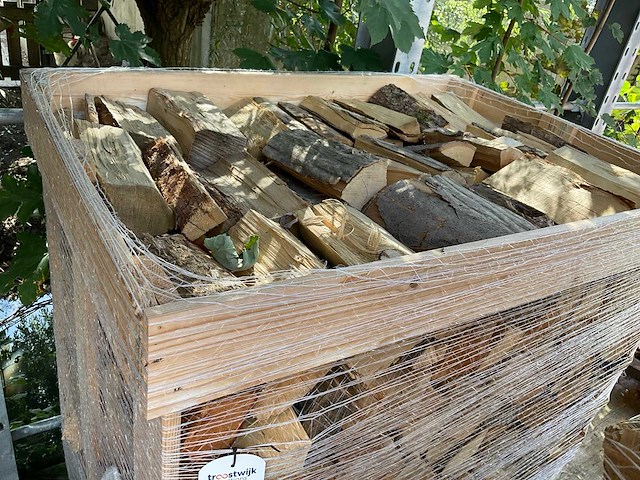 Haardhout in krat gekloofd mix - afbeelding 2 van  2