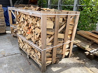 Haardhout mix gekloofd in krat ca. 1,1 m³ - afbeelding 2 van  3