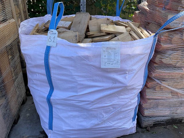 Haardhout vuren in big bag - afbeelding 1 van  2