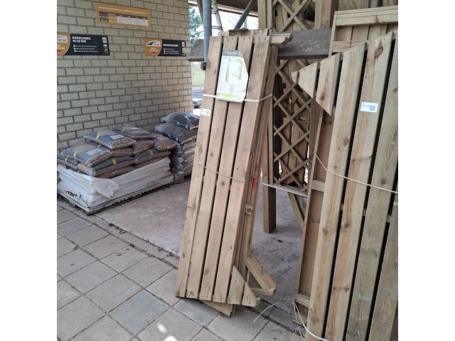 Haardhoutberging, grenen - afbeelding 3 van  4