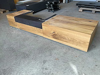 Haardonderbouw eiken fineer naturel - afbeelding 2 van  6