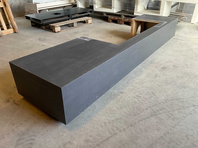 Haardonderbouw eiken fineer wengé - afbeelding 1 van  6