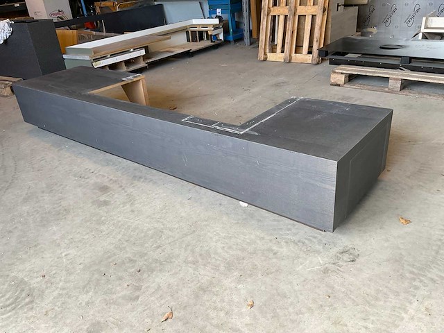 Haardonderbouw eiken fineer wengé - afbeelding 2 van  6