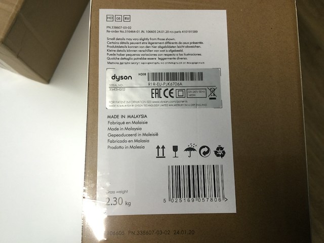 Haardroger/föhn, dyson, supersonic - afbeelding 3 van  3