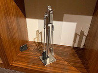 Haardstel rvs - afbeelding 1 van  2