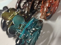 Haarklem groot mix kleur 25 sets a 6 stuks - afbeelding 6 van  7