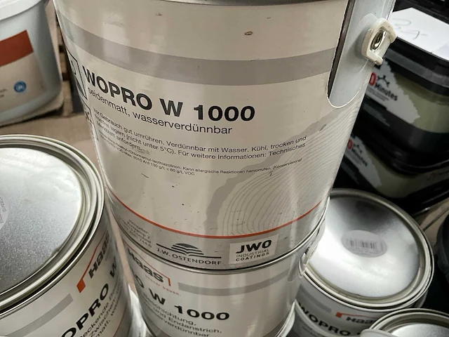 Haas wopro w 1000 verf (14x) - afbeelding 5 van  5
