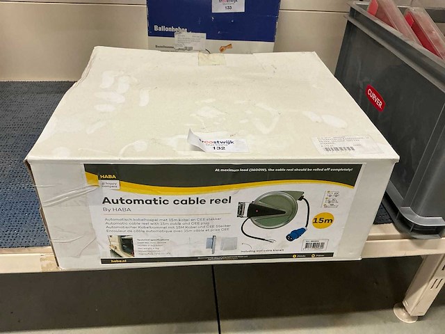 Haba automatische kabelhaspel - afbeelding 2 van  4