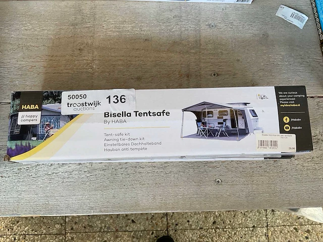 Haba bisella stormband set-tentsafe (2x) - afbeelding 1 van  2