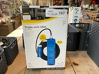 Haba triple unit stekkerdoos met 10m kabel (2x)
