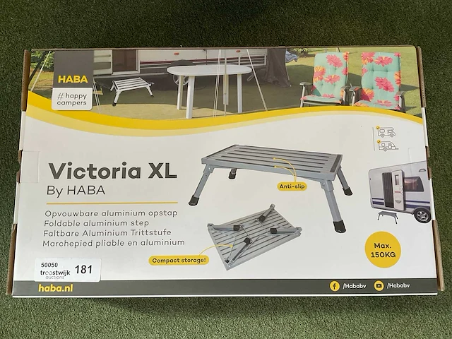 Habo victoria xl caravan opstap, opvouwbaar - afbeelding 1 van  1
