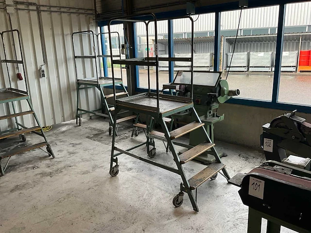 Haca leiter podestleiter platform trap - afbeelding 3 van  6