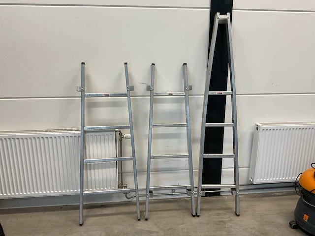 Haca leitern - 3-delige glazenwassersladder - afbeelding 1 van  6