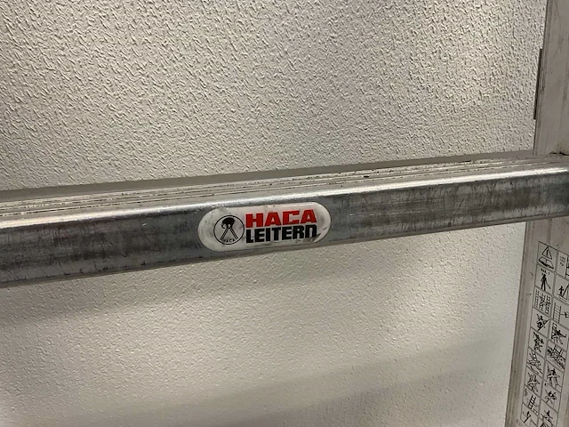 Haca leitern - 3-delige glazenwassersladder - afbeelding 2 van  6