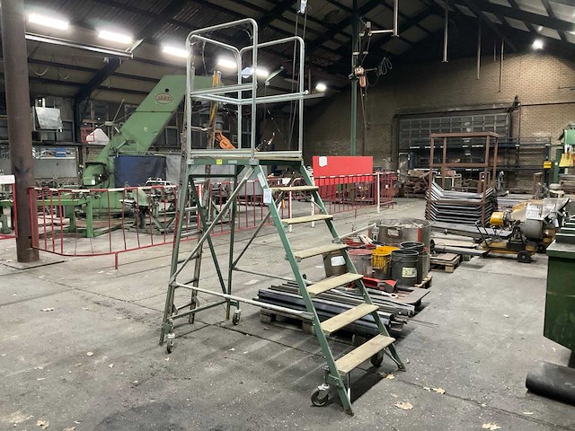 Haca leitern platformtrap, verrijdbaar - afbeelding 2 van  5