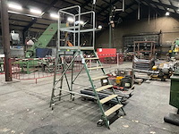 Haca leitern platformtrap, verrijdbaar - afbeelding 2 van  5