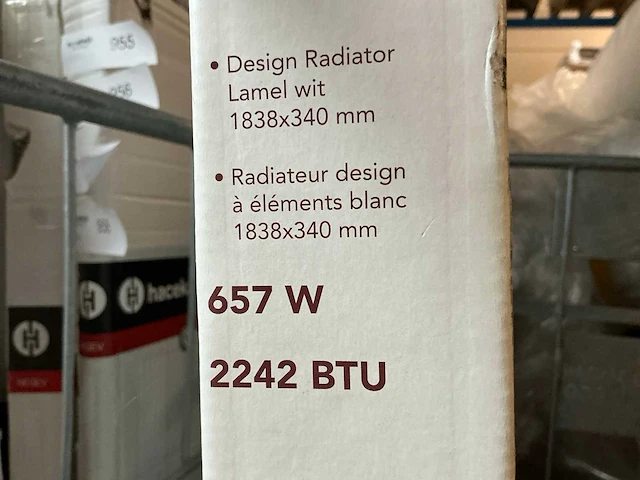 Haceka adoria negev designradiator - afbeelding 1 van  4