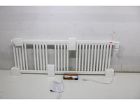 Haceka design radiator elektrische taberna wit - afbeelding 3 van  4
