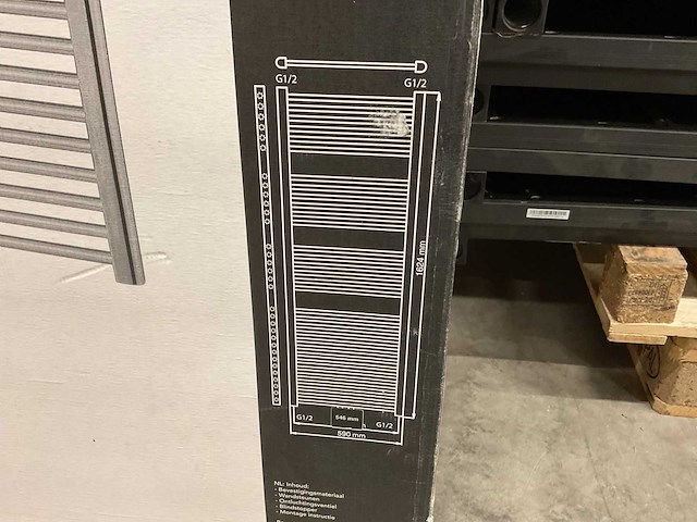 Haceka gobi 1624x590mm designradiator - afbeelding 4 van  5