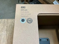Haceka ixi zwart toilet garnituur (2x) - afbeelding 5 van  5