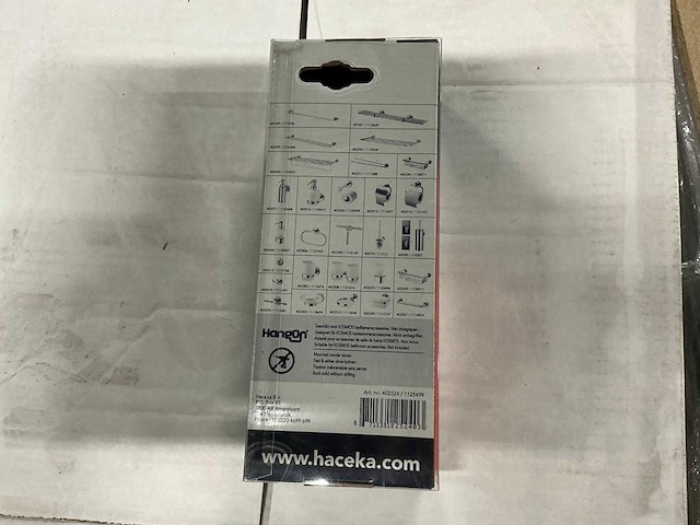Haceka kosmos toiletrolhouder (37x) - afbeelding 3 van  5
