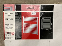 Haceka sinaï 590x690mm designradiator - afbeelding 3 van  3