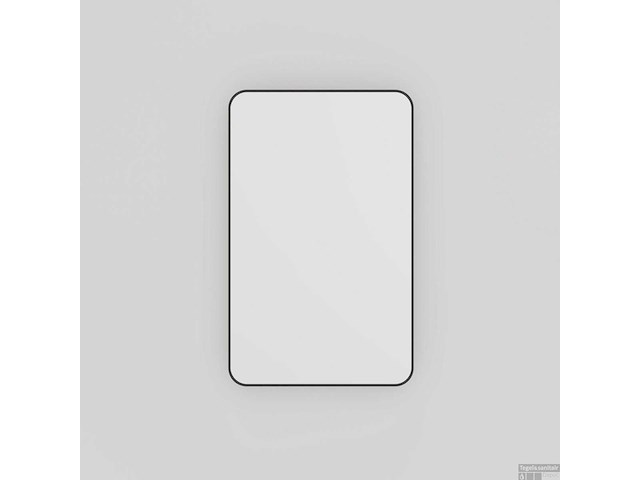 Haceka spiegel 500x800mm zwart - afbeelding 1 van  4