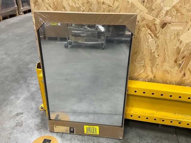 Haceka spiegel 500x800mm zwart - afbeelding 3 van  4