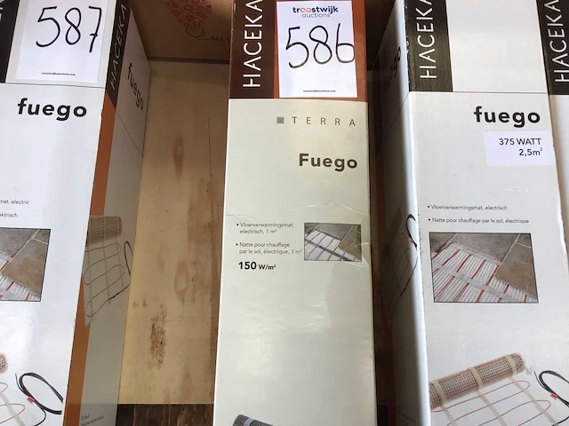 Haceka terra fuego elektrische vloerverwarmingsmat - afbeelding 1 van  2