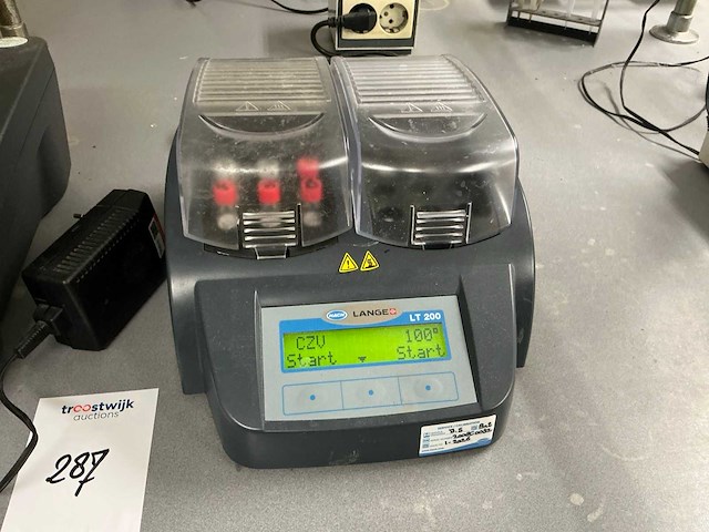Hach lange lt200/ dr2800 laboratoriumapparaat (2x) - afbeelding 2 van  3