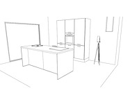 Häcker concept - bali notenhout - eiland - afbeelding 5 van  32