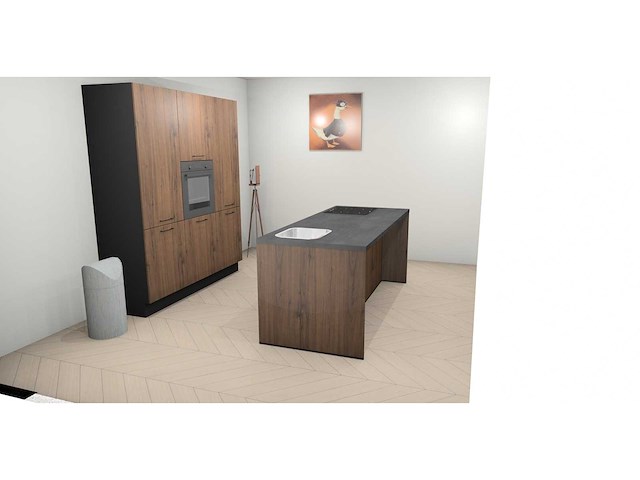 Häcker concept - bali notenhout - eiland - afbeelding 31 van  35