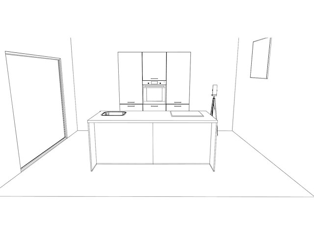 Häcker concept - bali notenhout - eiland - afbeelding 3 van  23