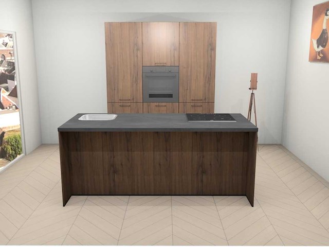 Häcker concept - bali notenhout - eiland - afbeelding 1 van  35