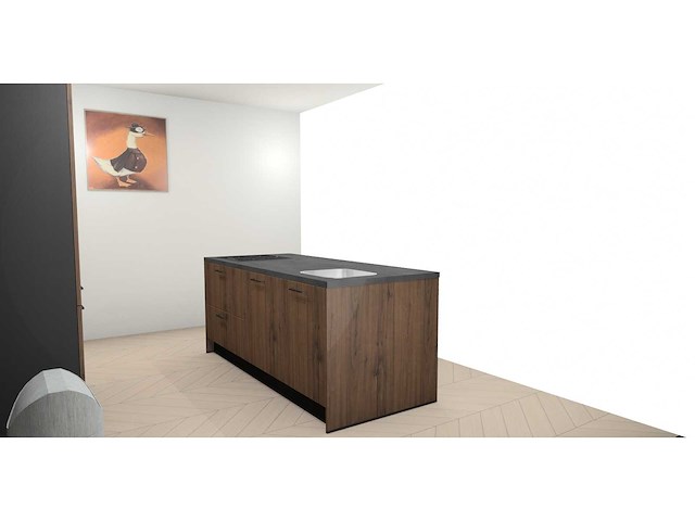 Häcker concept - bali notenhout - eiland - afbeelding 24 van  35