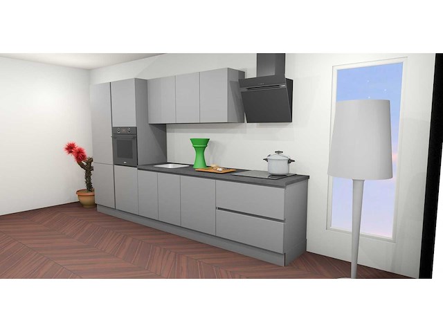 Häcker concept - topsoft parelgrijs mat - recht - afbeelding 27 van  32