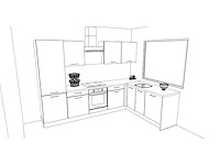 Häcker concept - topsoft zwart mat - hoek - afbeelding 27 van  27