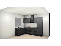 Häcker concept - topsoft zwart mat - hoek - afbeelding 12 van  33