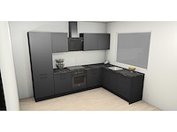 Häcker concept - topsoft zwart mat - hoek - afbeelding 12 van  27