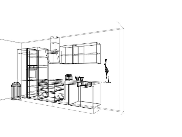 Häcker concept - topsoft zwart mat - recht - afbeelding 3 van  29