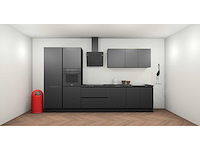 Häcker concept - topsoft zwart mat - recht - afbeelding 12 van  29